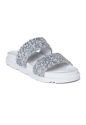 SANDALIA BONATTI MUJER JG315 PLATEADO Talla 38