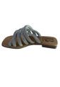 SANDALIAS BONATTI MUJER JE-509 PLATEADO Talla 37 de BONATTI