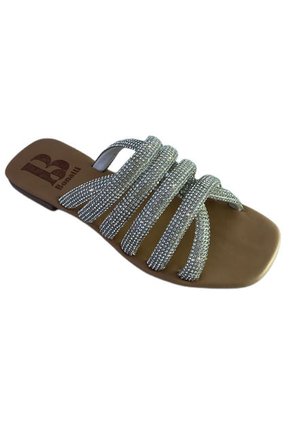 SANDALIAS BONATTI MUJER JE-509 PLATEADO Talla 37