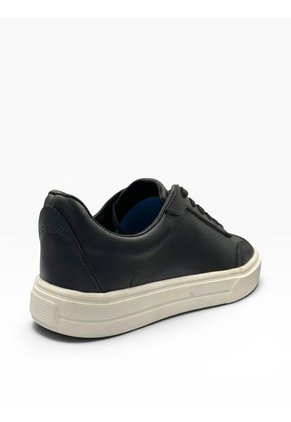 Tenis Hombre Negro Cuero Bont Cafeto