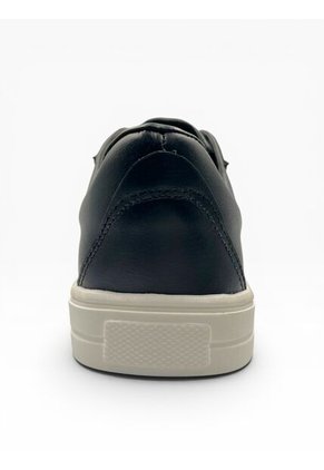 Tenis Hombre Negro Cuero Bont Cafeto