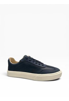Tenis Hombre Azul Cuero Bont Cafeto