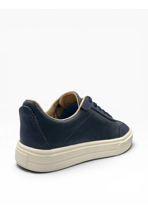 Tenis Hombre Azul Cuero Bont Cafeto
