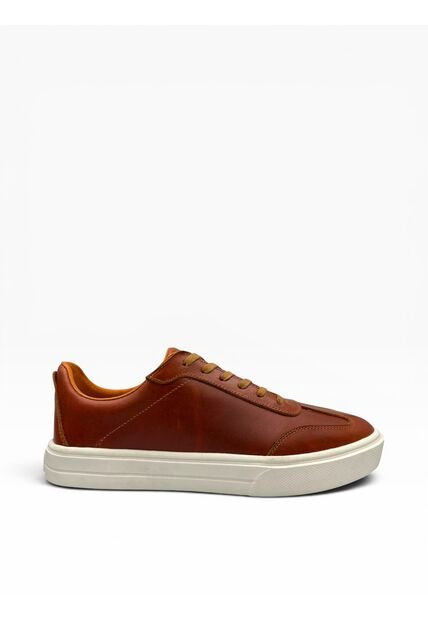 Tenis Hombre Coñac Cuero Bont Cafeto