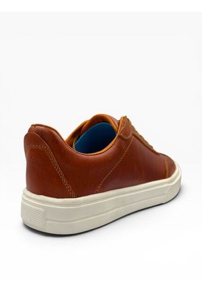 Tenis Hombre Coñac Cuero Bont Cafeto