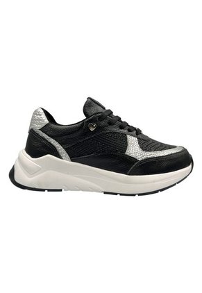 Tenis CUERO Mujer Deportivo Negro Bont Baru