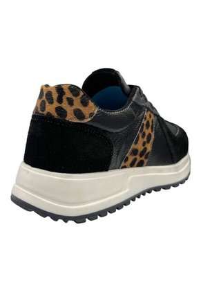 Tenis CUERO Mujer Deportivo Negro Bont Madrid