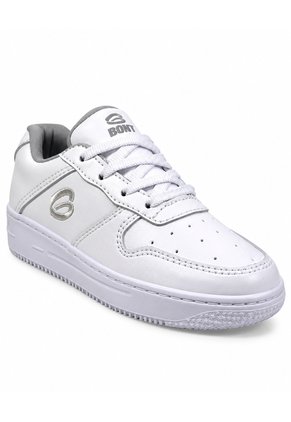Tenis Escolares Colegiales Blanco Bont