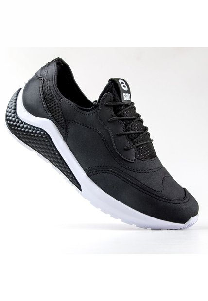 Tenis Negro Bont Rialto Deportivo Hombre