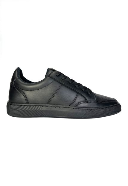 Tenis Colegial Cosido Negro Para Niño Y Niña Bont C05