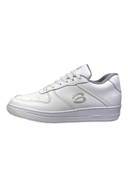 Tenis Escolares Colegiales Blanco Bont