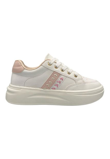Tenis Dama Marfil Rosa Bont Glow