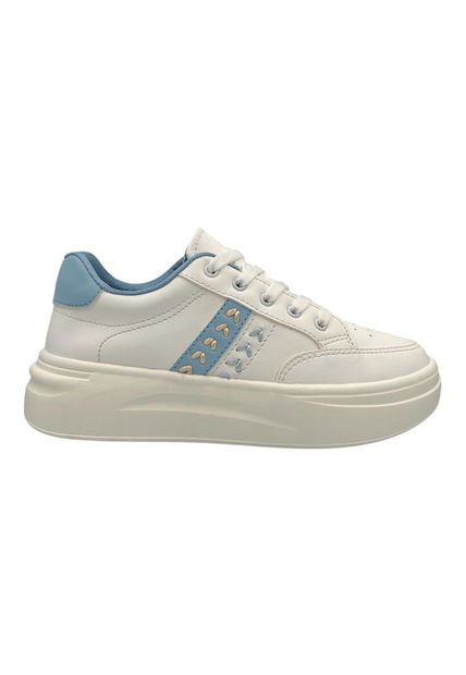 Tenis Dama Marfil Celeste Bont Glow
