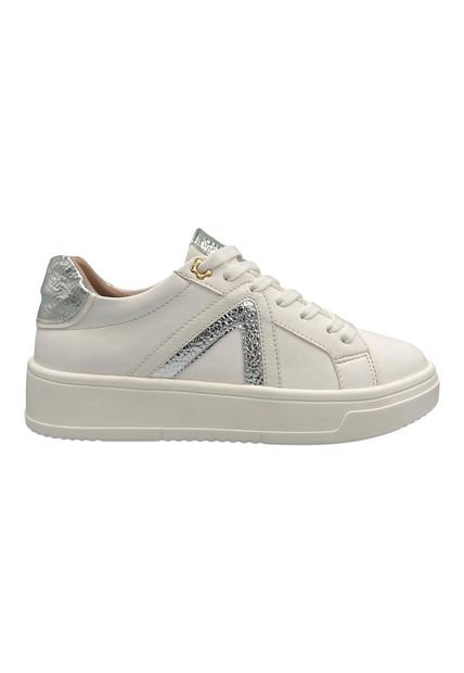 Tenis Dama Marfil Plata Bont Flower