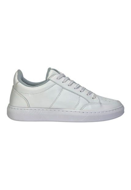 Tenis Colegial Cosido Blanco Para Niño Y Niña Bont C05
