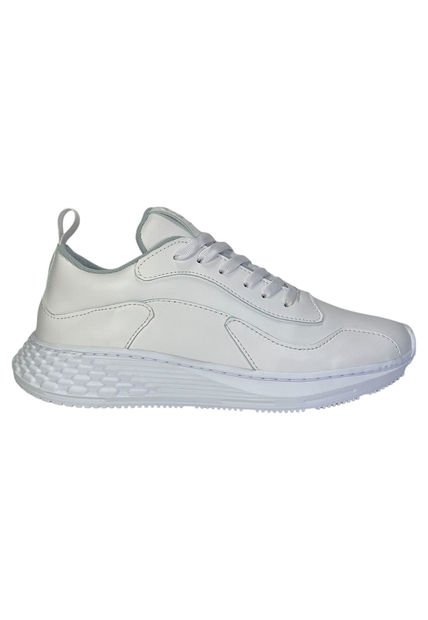 Tenis Deportivo Colegial Cosido Blanco Para Niño Y Niña Bont C05