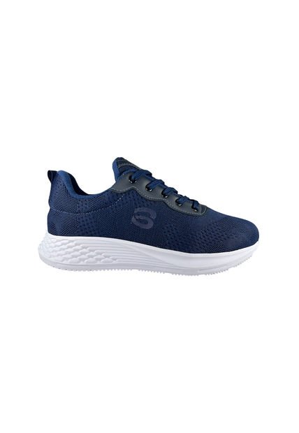 Tenis Azul Bont Skr Deportivo Hombre