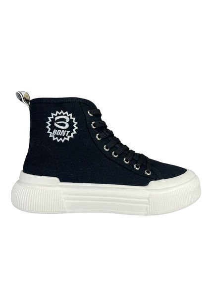 Tenis Botas Mujer Bont Negro 304