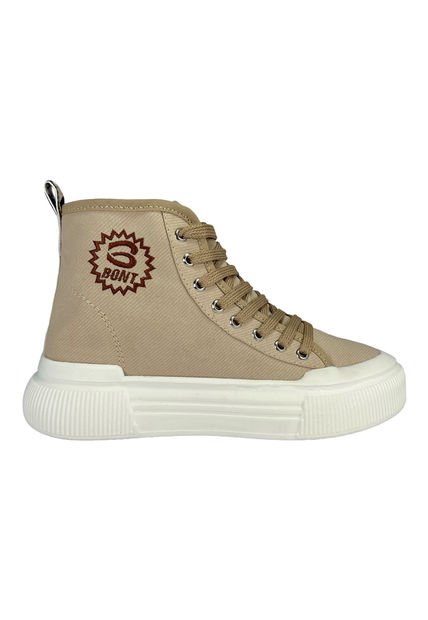 Tenis Botas Mujer Bont Beige 304