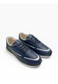 Tenis Azul Mujer En CUERO Deportivo Bont Vittoria de BONT