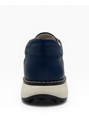 Tenis Azul Mujer En CUERO Deportivo Bont Vittoria
