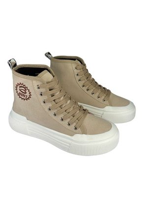 Tenis Botas Mujer Bont Beige 304
