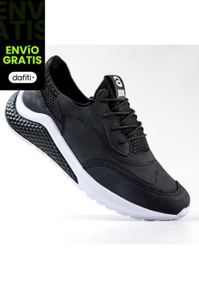 Tenis Negro Bont Rialto Deportivo Hombre