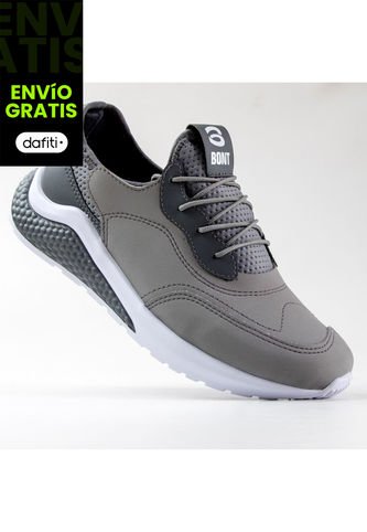 Tenis Gris Bont Rialto Deportivo Hombre BONT