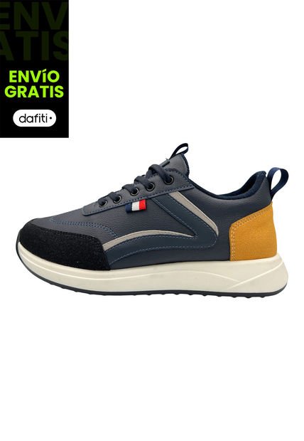 Tenis Bont Hombre Casual Azul 522