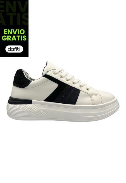 Tenis Dama Marfil Negro Bont Soft