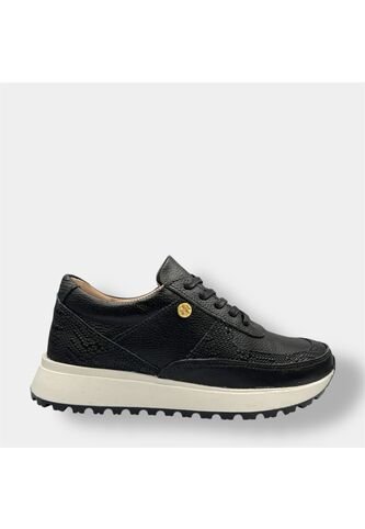 Tenis Negro Mujer En CUERO Deportivo Bont Catania BONT