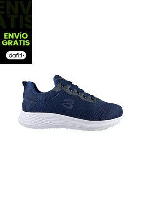 Tenis Azul Bont Skr Deportivo Hombre