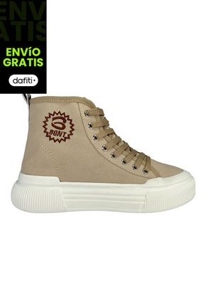 Tenis Botas Mujer Bont Beige 304