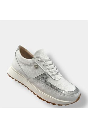 Tenis Blanco Mujer En CUERO Deportivo Bont Catania