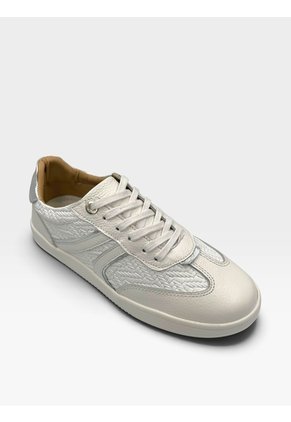 Tenis En Cuero Para Mujer Blanco Origen Bont