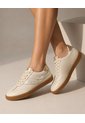 Tenis De Cuero Para Mujer Crema Cosmos Bont de BONT