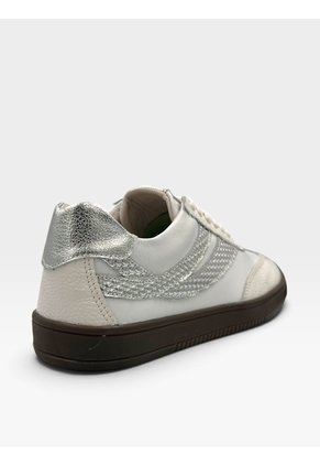 Tenis De Cuero Para Mujer Blanco Cosmos Bont