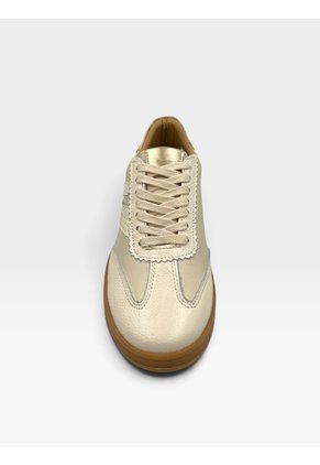 Tenis De Cuero Para Mujer Crema Cosmos Bont