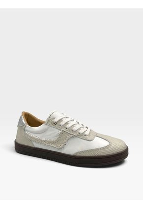 Tenis De Cuero Para Mujer Blanco Atenea Bont