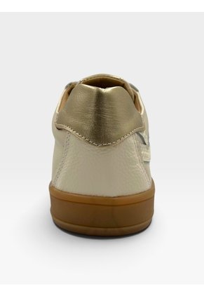 Tenis De Cuero Para Mujer Crema Cosmos Bont