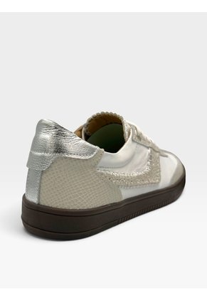 Tenis De Cuero Para Mujer Blanco Atenea Bont