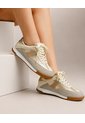Tenis De Cuero Para Mujer Champán Retro Bont de BONT