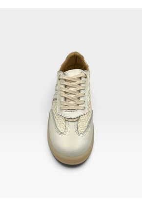 Tenis En Cuero Para Mujer Crema Origen Bont