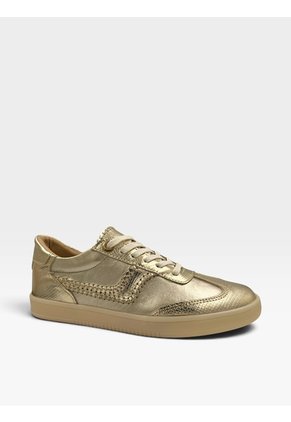 Tenis De Cuero Para Mujer Champán Atenea Bont