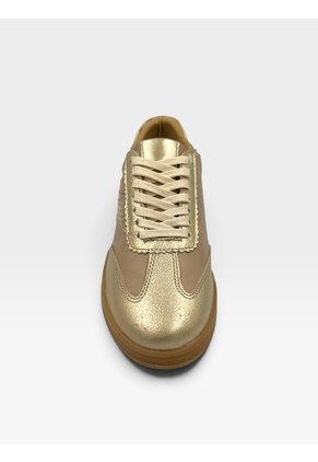 Tenis De Cuero Para Mujer Champán Cosmos Bont