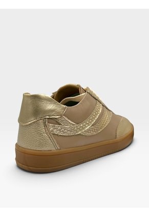 Tenis De Cuero Para Mujer Champán Cosmos Bont