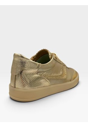 Tenis De Cuero Para Mujer Champán Atenea Bont