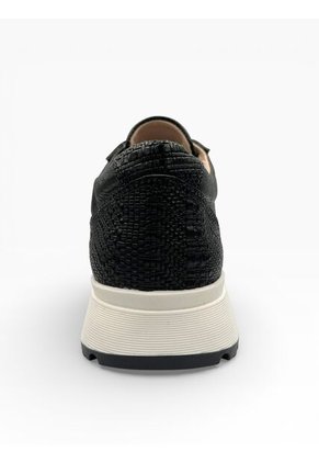 Tenis Negro Mujer En CUERO Deportivo Bont Catania