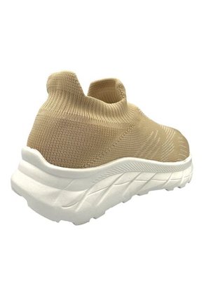 Tenis Deportivo Beige Mujer Ultra Liviano