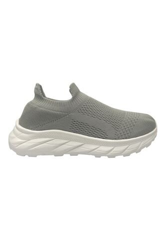 Tenis Gris Deportivo Kids Ultra Liviano BONT